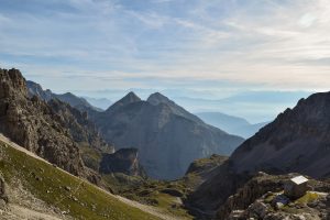 Mountain Rifugio's in the Dolomites